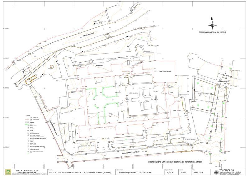 Trabajos de topografía en Castilla y León