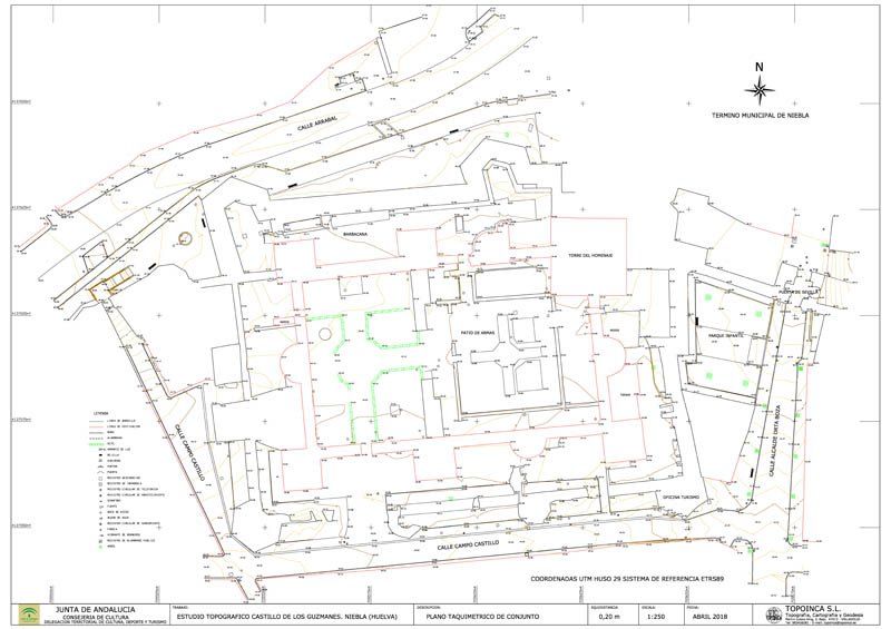 Trabajos de topografía en Castilla y León